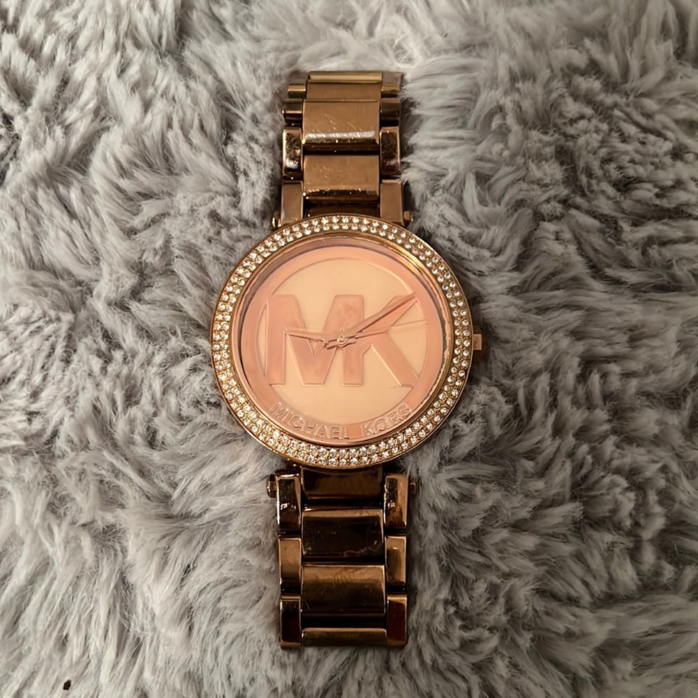 Rose gold Michael Kors Watch